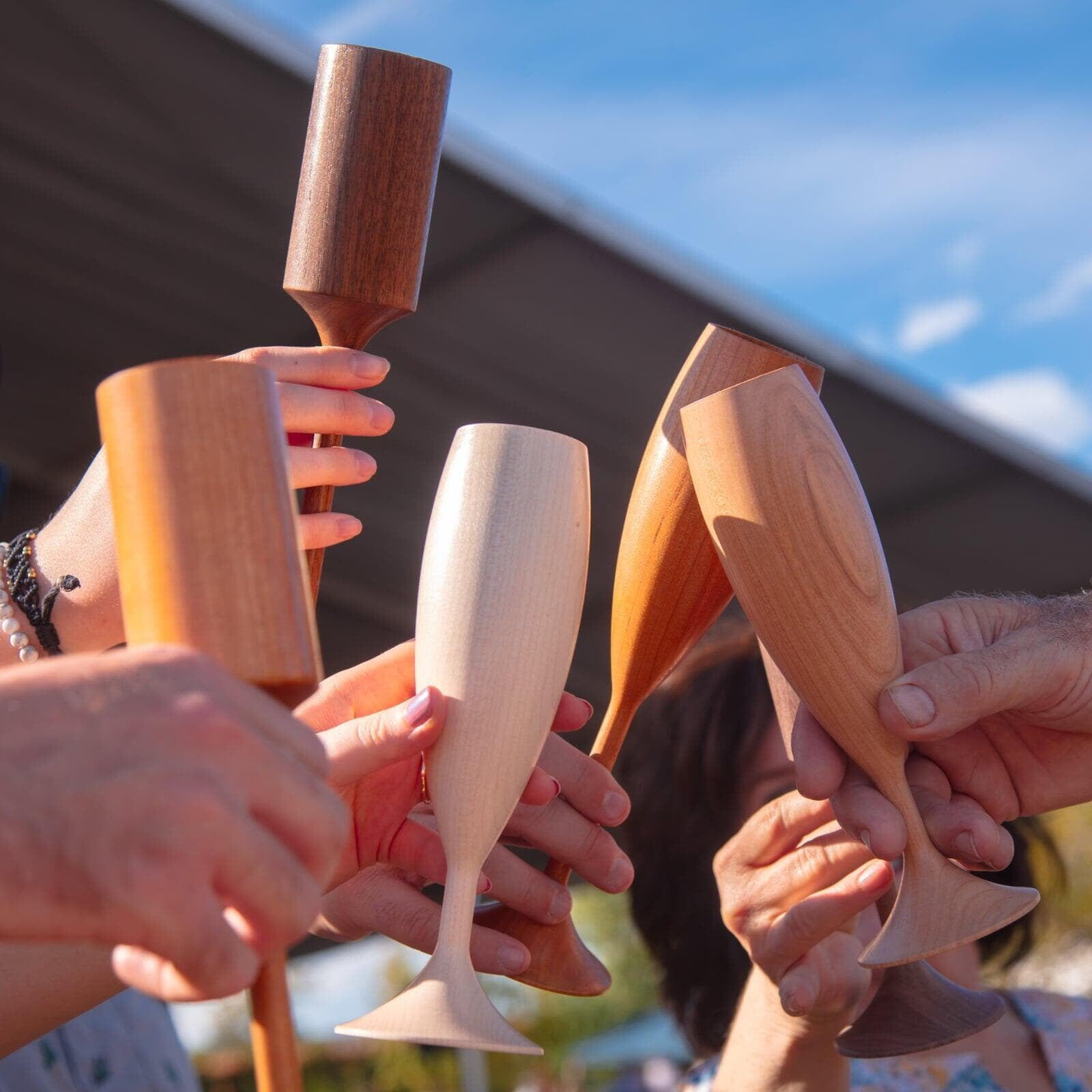 Winner in Wood Wine Cup Giveaway!